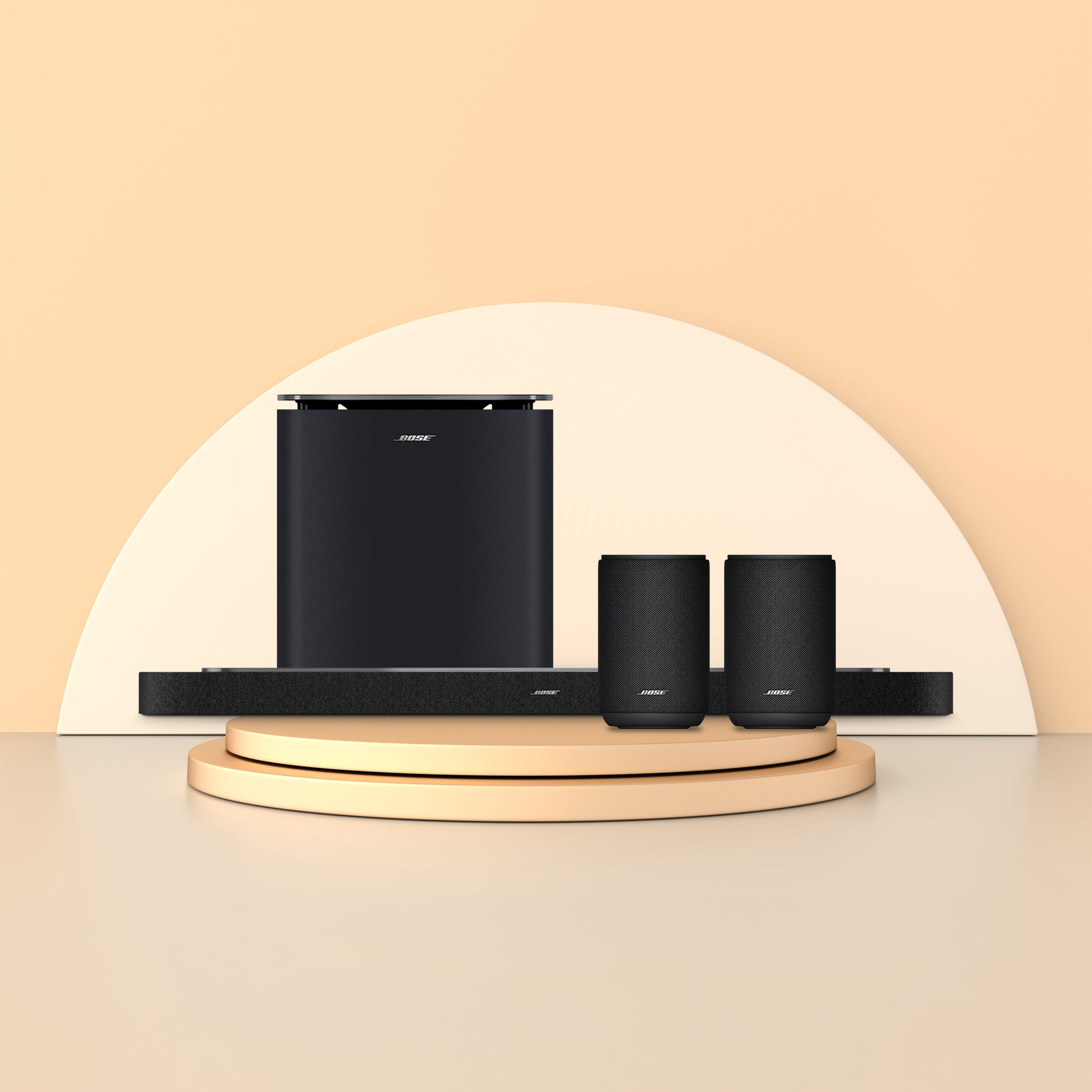 Bose Lifestyle Ultra Soundbar + Lifestyle Ultra Subwoofer + 2 x