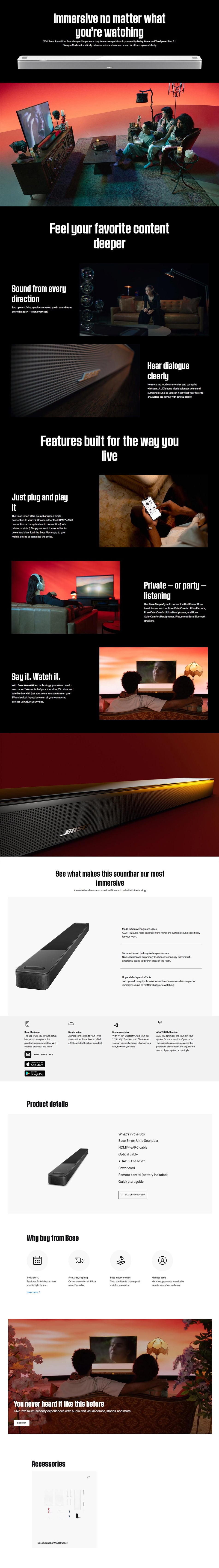 Bose Smart Ultra Soundbar