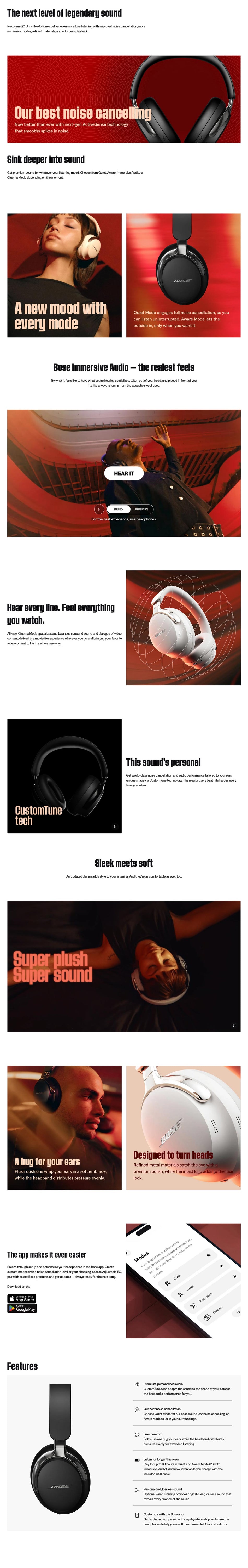 Bose QuietComfort Ultra Headphones (2nd Gen)